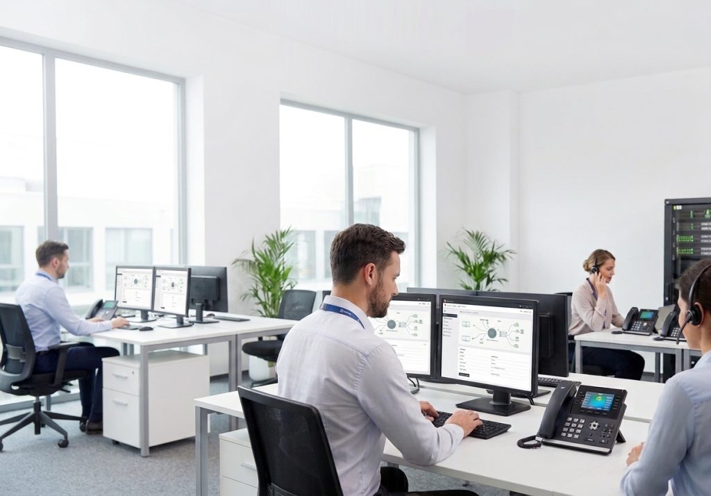 Moderne Büro Kommunikation